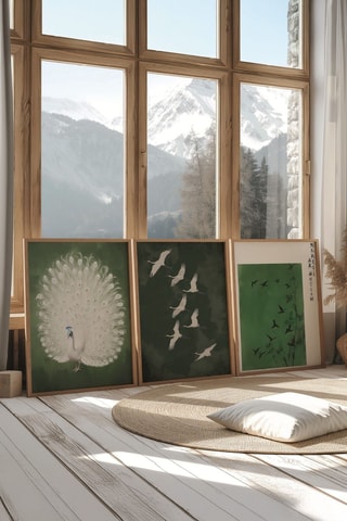 3 tableaux - 30 x 40 cm