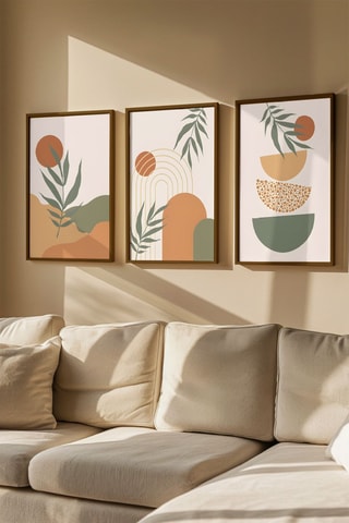 3 tableaux - 33 x 48 cm