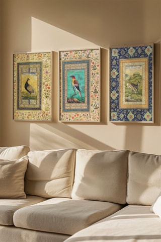 3 tableaux - 48 x 33 cm