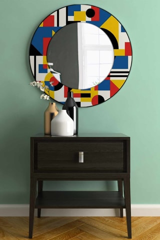 Miroir - 58 cm - Blanc