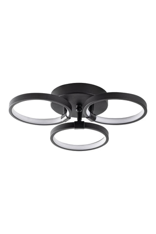 Plafonnier LED Halka - Noir - 18 W