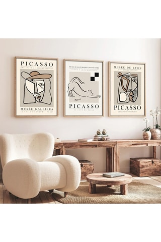 3 tableaux  - 50 x 70 cm
