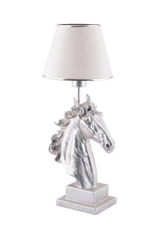 Lampe à poser Horse - Blanc - 40 W