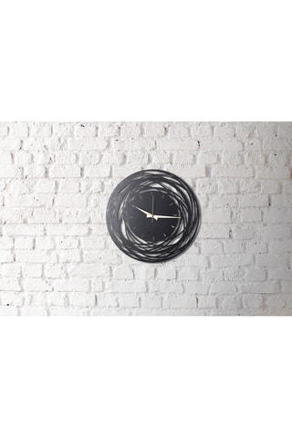 Horloge - 50 x 50 cm - Noir