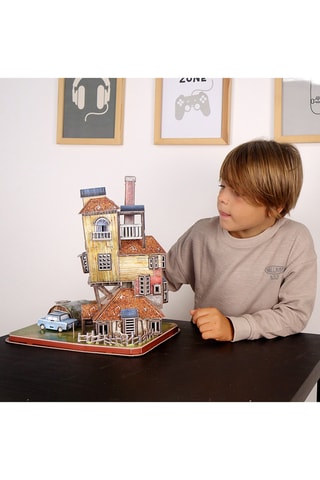 Puzzle 3D La Maison des Weasley Harry Potter - 103 pièces - Dès 8 ans
