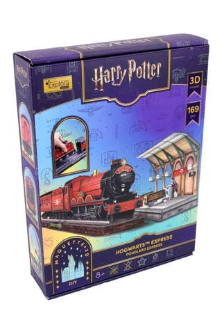 Maquette 3D Poudlard Express Harry Potter - 172 pièces - Dès 8 ans