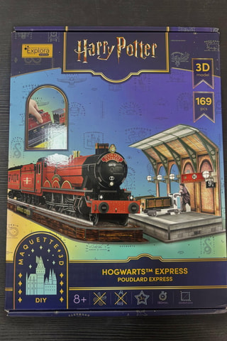 Maquette 3D Poudlard Express Harry Potter - 172 pièces - Dès 8 ans