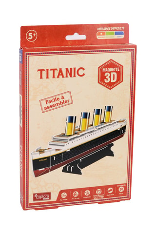 Puzzle 3D Titanic - 30 pièces - Dès 5 ans