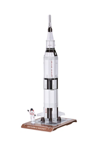 Maquette 3D Fusée Saturne V - 24 pièces - Dès 5 ans