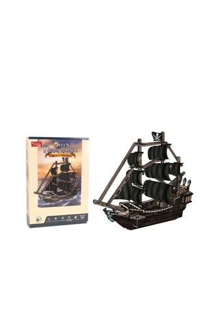 Maquette 3D Tour Bateau Queen's Anne Revenge - 100 pièces - Dès 6 ans