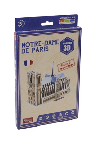 Puzzle 3D Notre-Dame de Paris - 39 pièces - Dès 5 ans