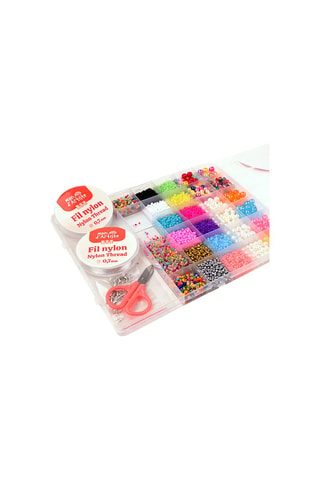 Coffret pour confectionner des bijoux - 4904 pièces - Dès 6 ans