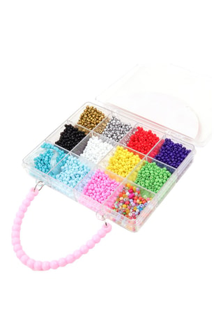 Kit créatif de perles - 3400 pièces - Dès 6 ans