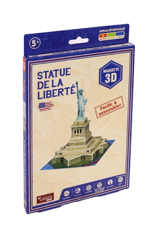 Puzzle 3D statue de la Liberté - 31 pièces - Dès 5 ans