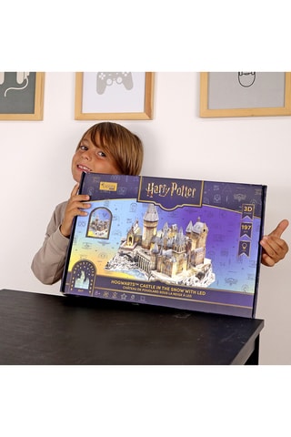 Puzzle 3D Château de Poudlard Lumineux Harry Potter - 202 pièces - Dès 8 ans