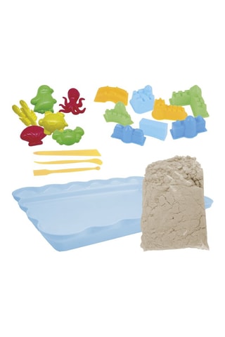 Kit de sable à modeler magique - 19 pièces - Dès 3 ans