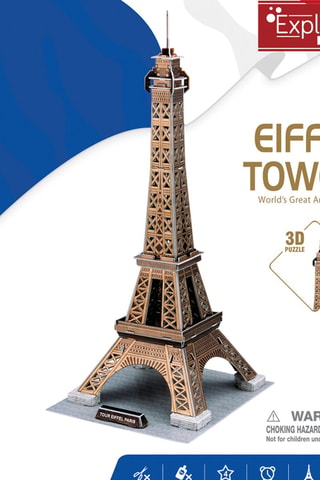 Maquette 3D Tour Eiffel - 39 pièces - Dès 5 ans