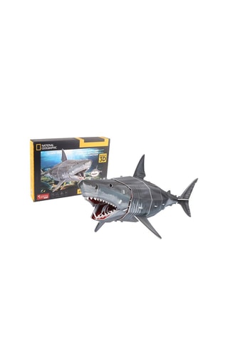 Maquette 3D National Geographic Grand Requin Blanc - 72 pièces - Dès 8 ans