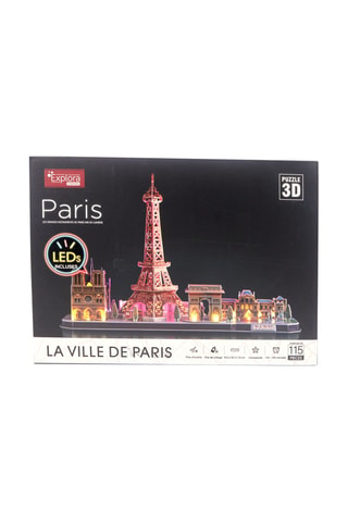 Maquette 3D Monument de Paris lumineux - 115 pièces - Dès 8 ans