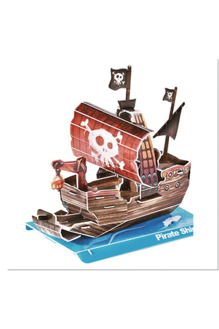 Maquette 3D Bateau pirate - 22 pièces - Dès 5 ans