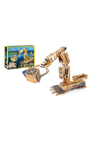 Maquette 3D Bras robot hydraulique National Géographic - Dès 8 ans