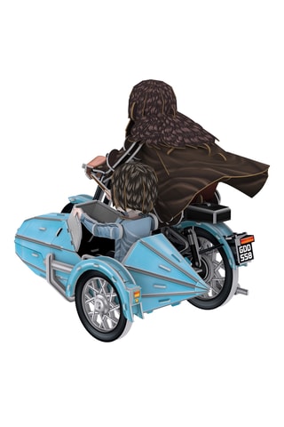 Puzzle 3D La Moto de Hagrid Harry Potter - 192 pièces - Dès 8 ans