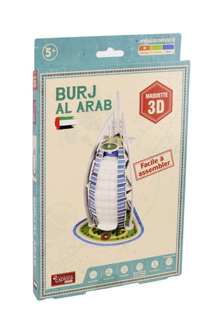Puzzle 3D Burj Al Arab - 17 pièces - Dès 5 ans