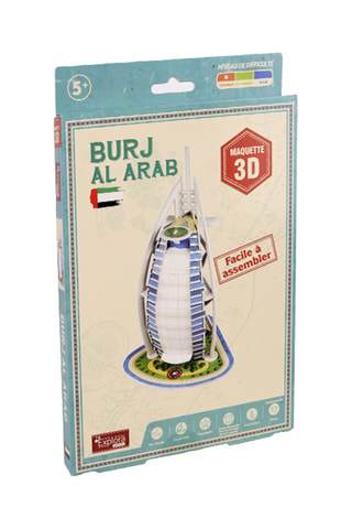 Puzzle 3D Burj Al Arab - 17 pièces - Dès 5 ans