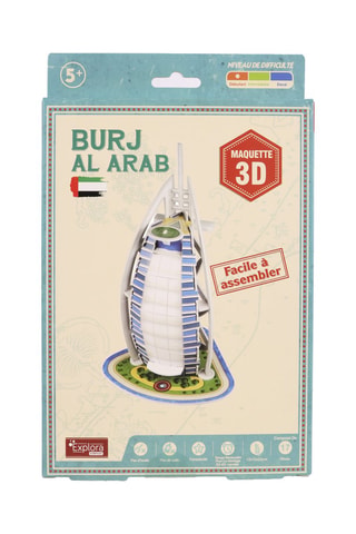 Puzzle 3D Burj Al Arab - 17 pièces - Dès 5 ans