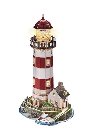 Maquette 3D Phare lumineux - 72 pièces - Dès 8 ans