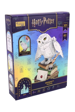 Puzzle 3D Hedwige Harry Potter - 82 pièces - Dès 8 ans