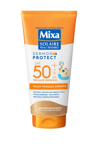 Mixa sol enfant bodymilk spf50+t175 - SPF 50+ - Peaux sensibles - 175 ml