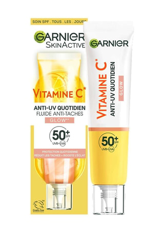 Fluido vitamina C SPF 50 non colorato - Tutti i tipi di pelle - 40 ml
