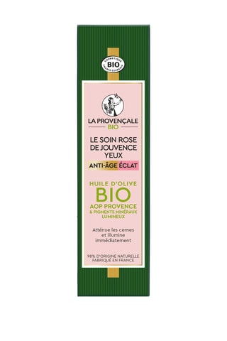 Trattamento rosa Jouvence occhi antietà illuminante bio - 15 ml