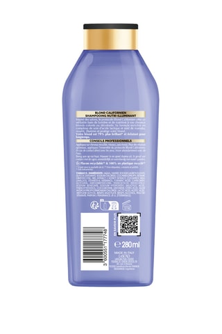 Shampoing nutri-illuminant Blond Californien - Cheveux blonds colorés et décolorés - 280 ml