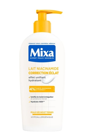 Lait pour le corps Niacinamide Correction Eclat Cadum - Peaux sensibles - 250 ml