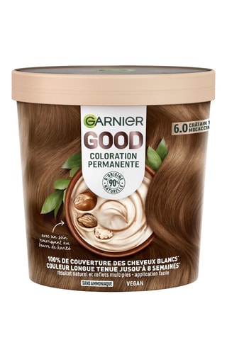 Coloration cheveux permanente Good - Châtain très clair mocaccino 6.0 - 217 g