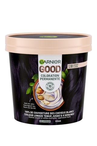 Coloration cheveux permanente Good - Noir intense mûre 1.10 - 217 g