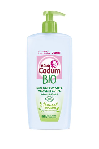 Eau nettoyante certifiée bio Natural caresse - 750 ml