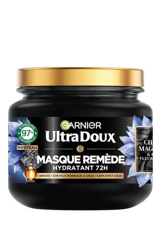 Masque remède Hydratant 72h Ultra Doux - Cheveux normaux à gras - 340 ml