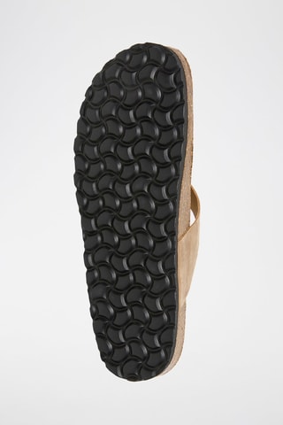Leren Slippers - Bruin