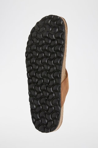 Leren Slippers - Bruin