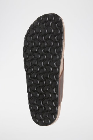 Leren Slippers - Bruin