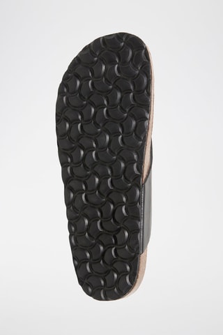 Leren Slippers - Zwart