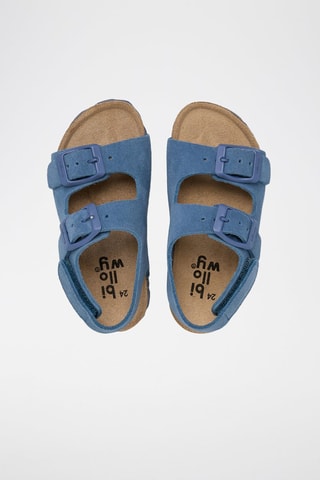 Leren Sandalen - Blauw