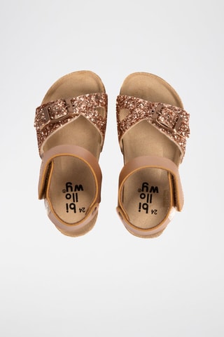 Sandalen Roségoudkleurig