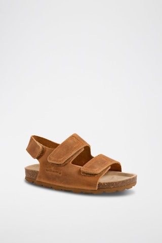 Nubuck Sandalen Camel