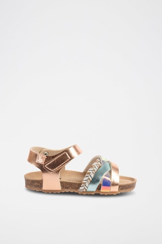 Sandalen Zalmkleurig