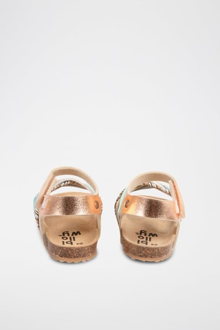 Sandalen Zalmkleurig