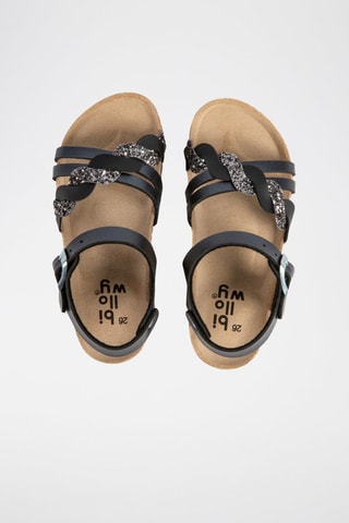 Sandalen Zwart